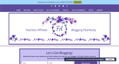 Desktop Screenshot of fearlessaffiliate.com